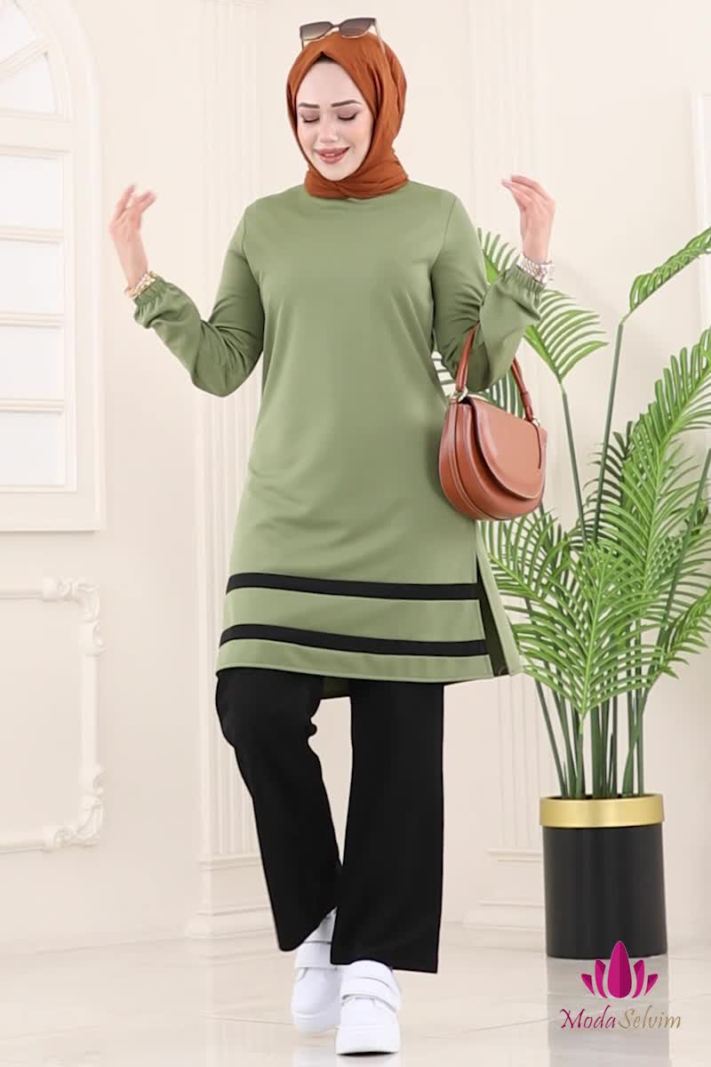 moda selvim Combined 2516SL432 Oil&Black - Thumbnail