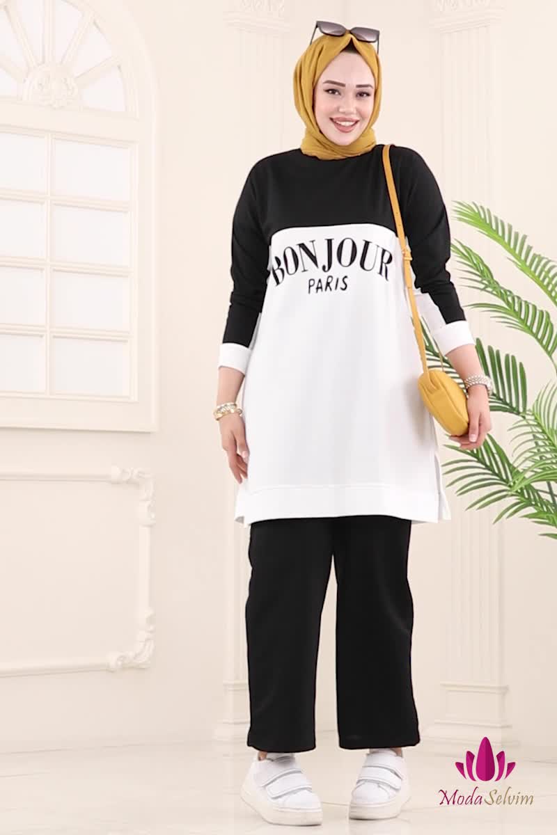 moda selvim Combined 6039UZ662 Black - Thumbnail