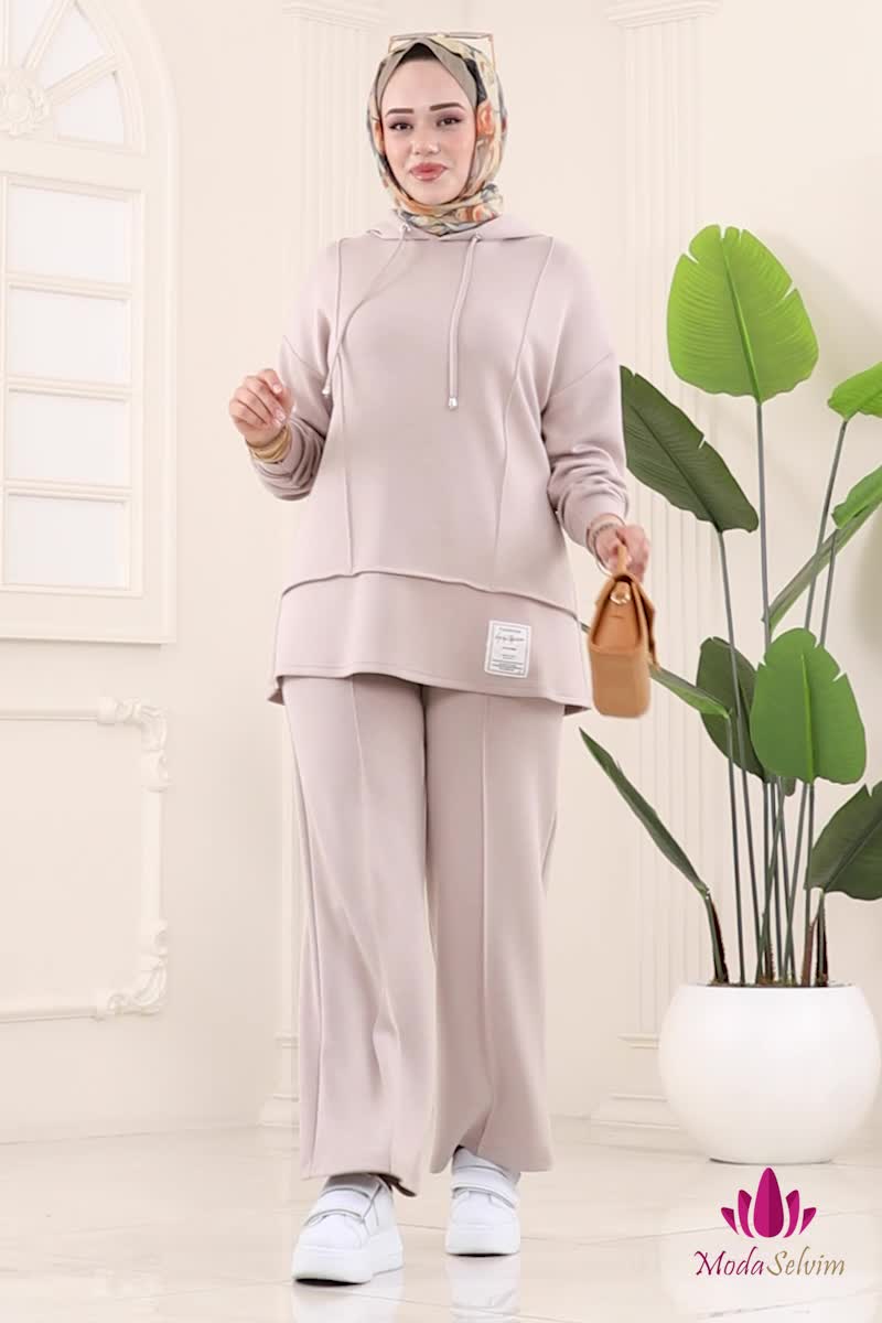 moda selvim طقم بيج 2730SL432 - Thumbnail