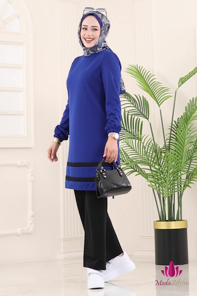 moda selvim Combined 2516SL432 Saks & Black - Thumbnail